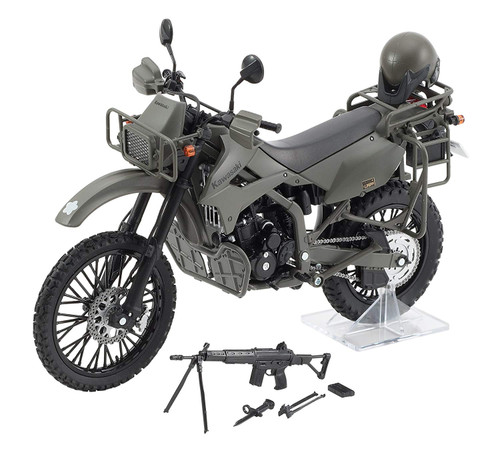 Tomytec LM002 Little Armory JGSDF Reconnaissance Motorcycle DX Ver. 1/12 Scale