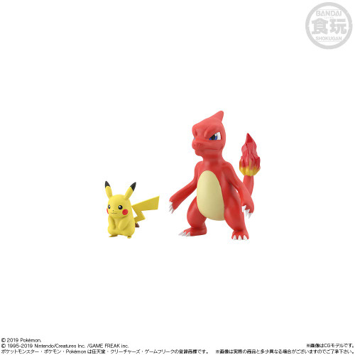 Bandai Candy Pokemon Scale World Kanto Figure 1 Box 10 Pcs