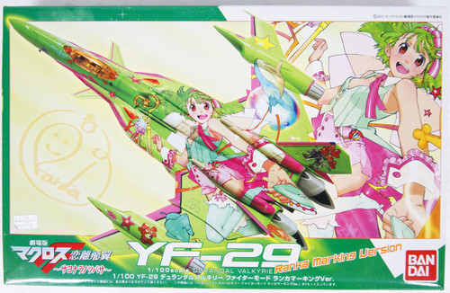 Bandai Macross YF-29 Durandal Valkyrie Ranka Marking Ver. 1/100 Scale Kit
