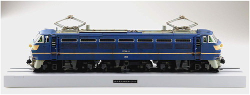 Aoshima 54086 Train Museum OJ Series #05 Electric Locomotive EF66 Early Type 1/45