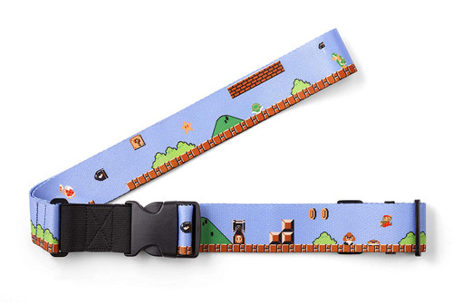 Nintendo Super Mario Travel Luggage Strap (Ground Level)