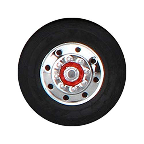 Aoshima 58114 Truck Series Parts 2 JIS8 Hole 22.5-inch Aluminum Wheel & Fuel Tank Set (for High-Floor) 1/32 Scale Kit