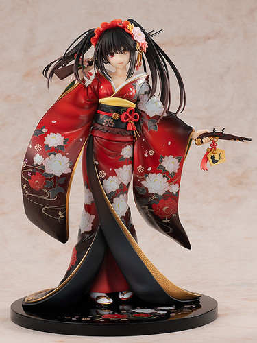 Kadokawa Date A Live Light Novel: Kurumi Tokisaki - Alluring Kimono Ver. 1/7 Scale Figure (Date A Live)