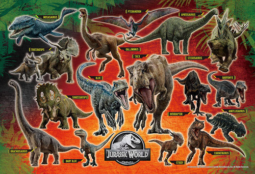 Epoch Jigsaw Puzzle 26-327s Jurassic World Discover Jurassic World (300 Pieces)