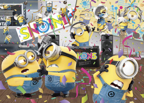 Yanoman Jigsaw Puzzle 05-1020 Minions Live Rehearsal (500 Pieces)