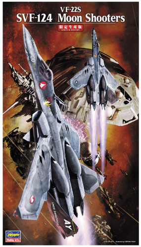 Hasegawa 57847 VF-22S SVF-124 Moon Shooters 1/72 Scale Kit