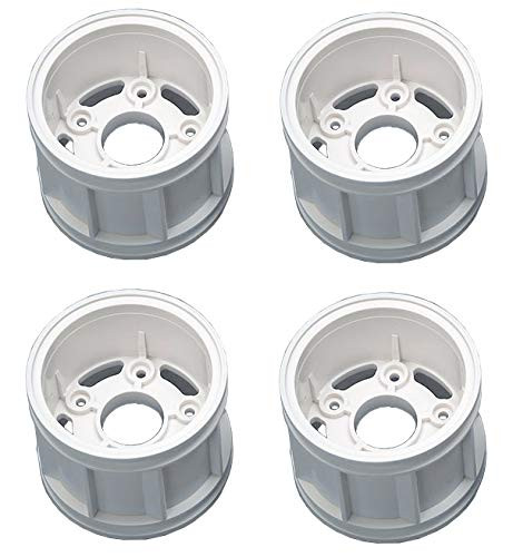 Tamiya 51618 (SP1618) T Parts Wheel Rims (White) for WR-02CB