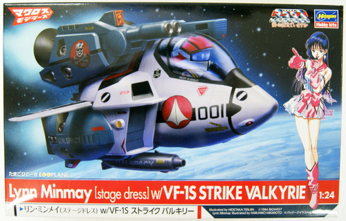 Hasegawa 65863 Lynn Minmay w/VF-1S Strike Valkyrie (Egg Plane) 1/24 Scale Kit