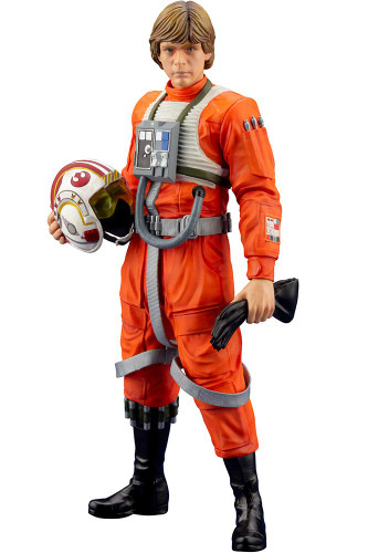 Kotobukiya SW163 ARTFX+ Luke Skywalker X-Wing Pilot 1/10 Scale Figure (Star Wars)