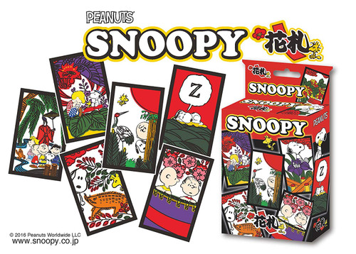 Beverly 485094 Japanese Playing Cards (Hanafuda) Snoopy