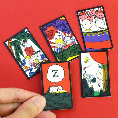 Beverly 485094 Japanese Playing Cards (Hanafuda) Snoopy