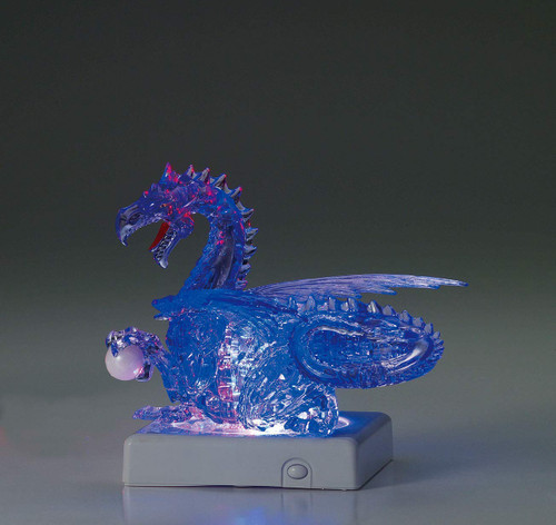 Beverly Crystal 3D Puzzle 487029 Dragon Purple (56 Pieces)