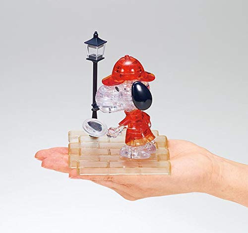 Beverly Crystal 3D Puzzle 486527 Snoopy Detective (34 Pieces)