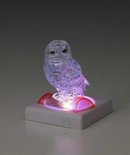 Beverly Crystal 3D Puzzle 484646 Owl Clear (42 Pieces)
