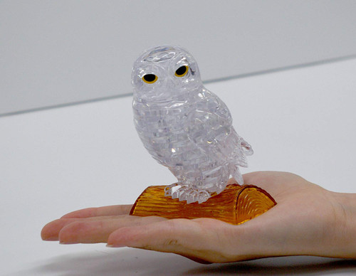 Beverly Crystal 3D Puzzle 484646 Owl Clear (42 Pieces)