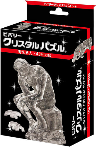 Beverly Crystal 3D Puzzle 484837 The Thinker (43 Pieces)