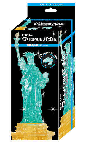 Beverly Crystal 3D Puzzle 485643 The Statue of Liberty (78 Pieces)