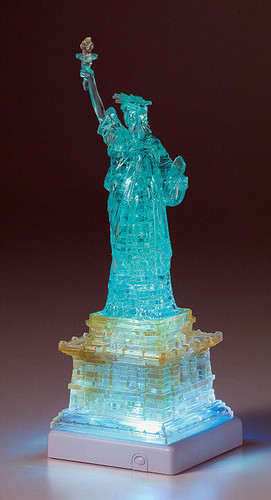 Beverly Crystal 3D Puzzle 485643 The Statue of Liberty (78 Pieces)
