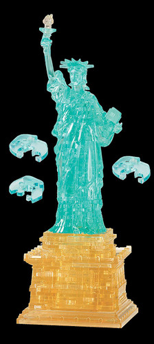 Beverly Crystal 3D Puzzle 485643 The Statue of Liberty (78 Pieces)