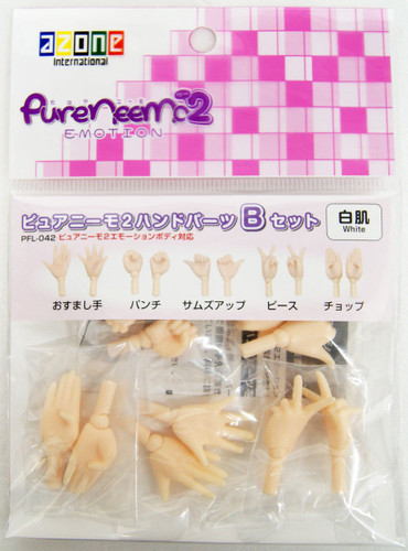 Azone PFL042-PTE Pure Neemo 2 Hand Parts Set B