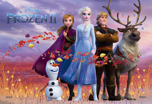 Epoch Jigsaw Puzzle Decoration 73-009 Disney Frozen 2 Nature Magical (300 Pieces)
