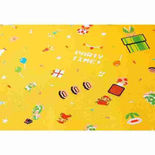 Nintendo Super Mario Home & Party Tablecloth 8-bit Party (Yellow)