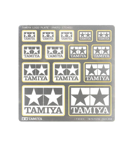 Tamiya 73023 Tamiya Logo Plate (Photo-Etched)