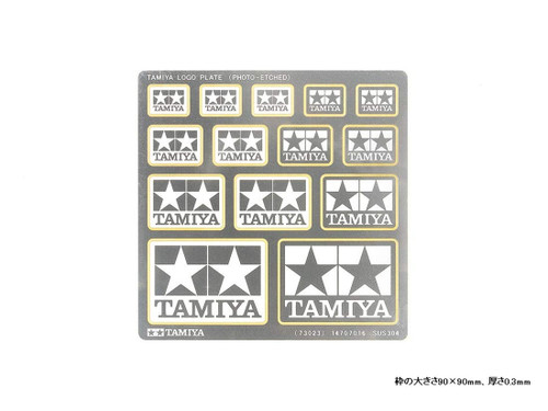 Tamiya 73023 Tamiya Logo Plate (Photo-Etched)