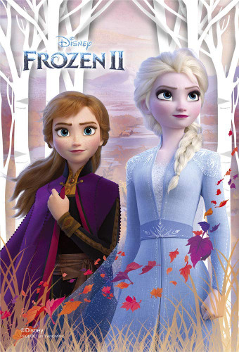 Yanoman Prism Art Jigsaw Petit Puzzle 97-223 Disney Frozen 2 Anna & Elsa To a Magical Journey (70 Pieces)