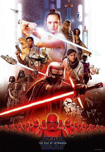 Tenyo Japan Jigsaw Puzzle W1000-671 Star Wars The Rise Of Skywalker (1000 S-Pieces)
