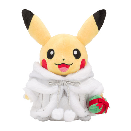 Pokemon Center Original Plush Doll Pikachu Santa Claus Pokemon Frosty Christmas