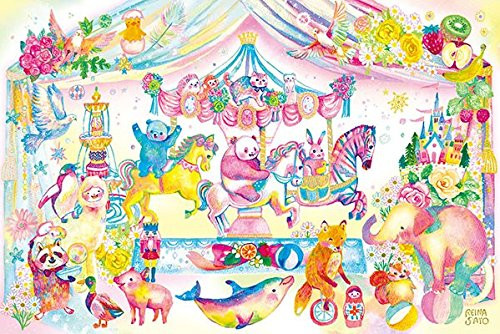 APPLEONE Jigsaw Puzzle 1000-800 Fun Fun Wonderland (1000 Pieces)