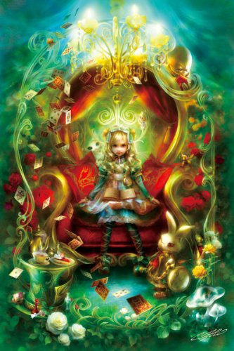 APPLEONE Jigsaw Puzzle 300-292 Alice Vignette (300 Pieces)