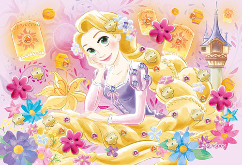 Epoch Jigsaw Puzzle Decoration 70-025 Disney Tangled Rapunzel (70 Pieces)