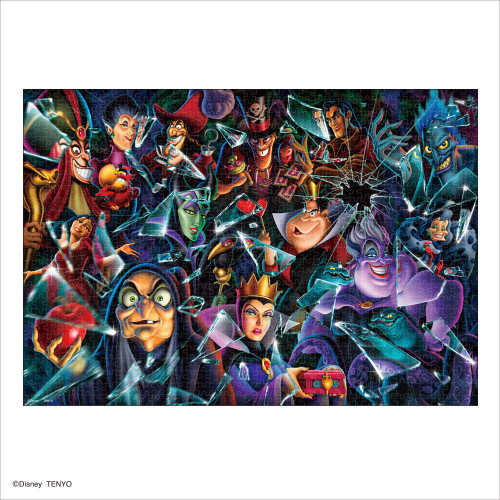 Tenyo Japan Jigsaw Puzzle D1000-053 Disney Villains (1000 Pieces)