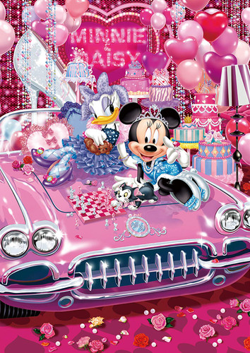 Tenyo Japan Jigsaw Puzzle DW1000-415 Disney Girl's Party (1000 S-Pieces)