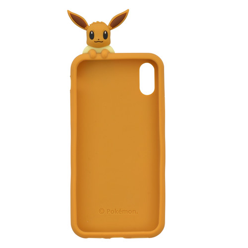 Pokemon Center Original Silicone Case for iPhone Xs / X Peek a boo Eevee