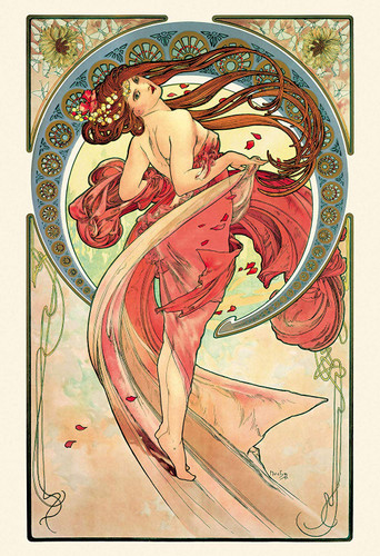Epoch Jigsaw Puzzle 31-023 Alphonse Mucha Four Arts Dance (1053 S-Pieces)