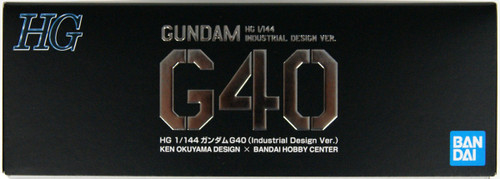 Bandai HG 581839 Gundam G40 (Industrial Design Ver.) 1/144 Scale Kit