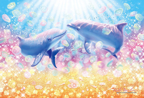 Epoch Jigsaw Puzzle 28-330 Glow in the Dark Lassen Romantic Marine (300 Pieces)
