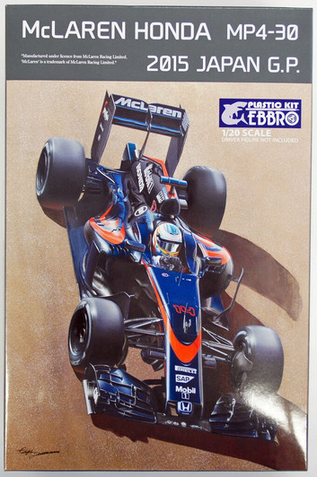 Ebbro 20015 McLAREN HONDA MP4-30 2015 Japan G.P. 1/20 Scale plastic model Kit