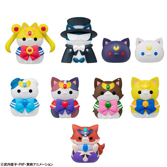 Megahouse Mega Cat Project Sailor Moon/Sailor Mewn 'In the name of the moon I will punish mew!' 8Pack Box