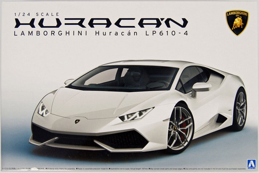 Aoshima 13762 Lamborghini Huracan LP610-4 1/24 Scale Kit