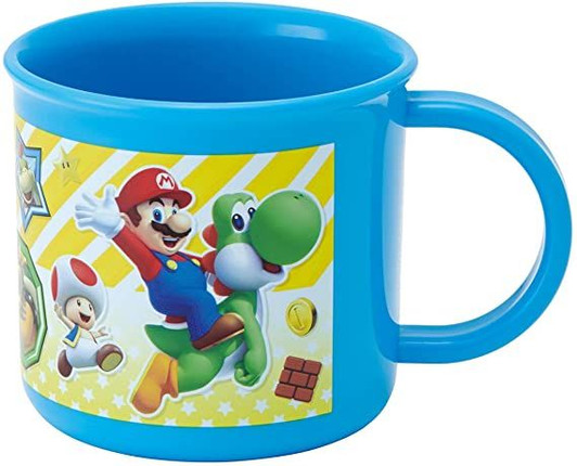 Skater Super Mario Antibacterial Plastic Cup