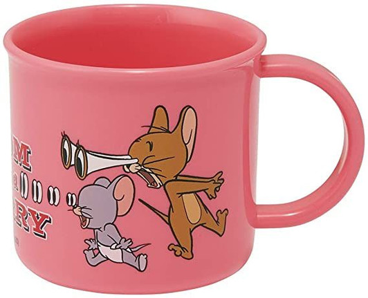 Skater Tom and Jerry Antibacterial Dishwasher Compatible Plastic Cup