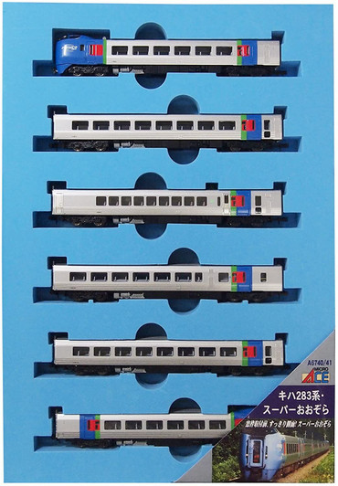 Microace A6740 Series KIHA 283 Super Ozora 6 Cars Set (N Scale)