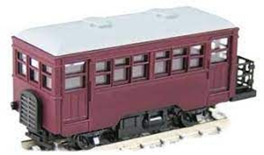Tsugawa Yokou 91006 Gasoline Engine Car Basket Type (Maroon w/Motor) (N scale)