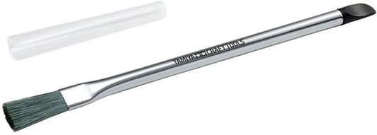 Tamiya Craft Tools Mini 4WD Cleaning Brush (w/Sticker Applicator)