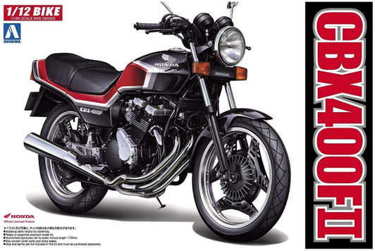 Aoshima Bike 1/12 Honda CBX400 FII Plastic Model
