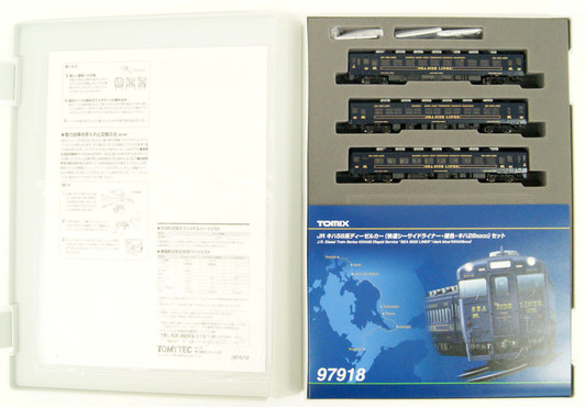 Tomix 97918 JR Series KIHA 58 Diesel Car (Rapid Seaside Liner/ Dark Blue/ KIHA 28 5200) 3 Cars Set  (N scale)